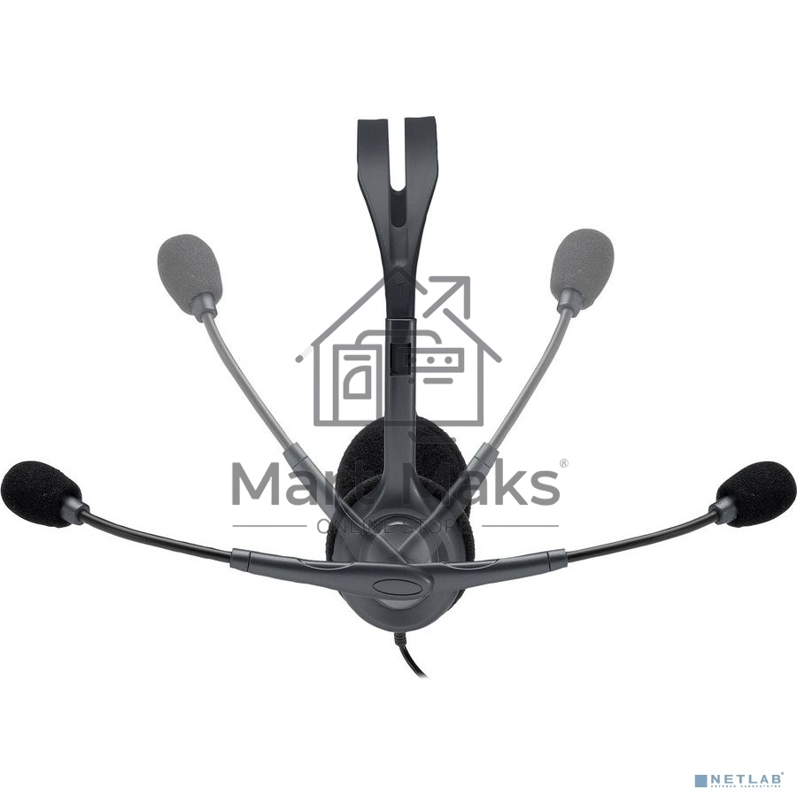 Гарнитура Logitech Headset H111 Stereo grey (981-000594/981-000593/981-000588)