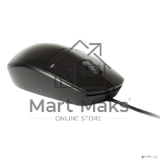 Мышь проводная Rapoo N100 черный, 1600 dpi, USB, кнопки - 3