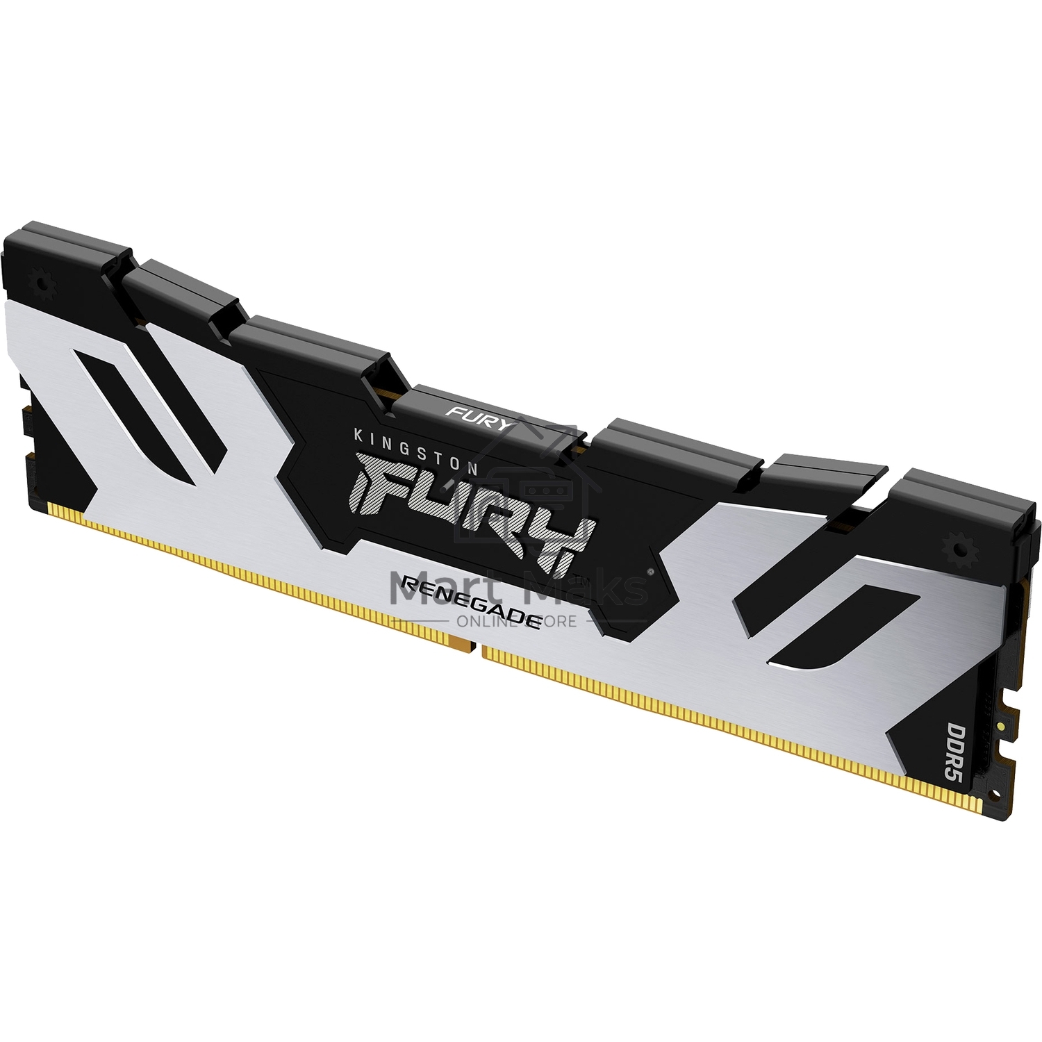 Оперативная память Kingston Fury Renegade, DDR5, 16GB (1x16GB), 6800MHz, CL36, DIMM, радиатор, серебристый