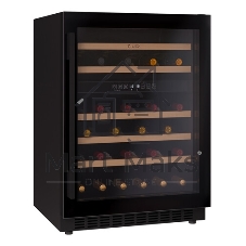 Винный шкаф LEX LWD6046BL dual zone 1-нокамерн. черный