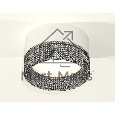 Светильник Ambrella Light XS8101031 SWH/BK белый песок/тонированный GX53 (C8101, N8484)