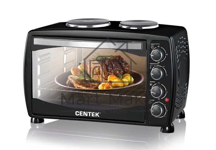Мини-печь Centek CT-1531-42 PLATE черный