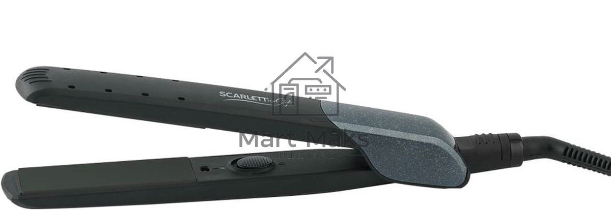 Щипцы Scarlett SC-HS60014 25Вт макс.темп.:190С покрытие:керамическое черный