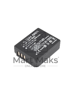 Аккумуляторная батарея для фотоаппарата Panasonic Lumix DMC (CGA-S007) 3,7V 1600mAh