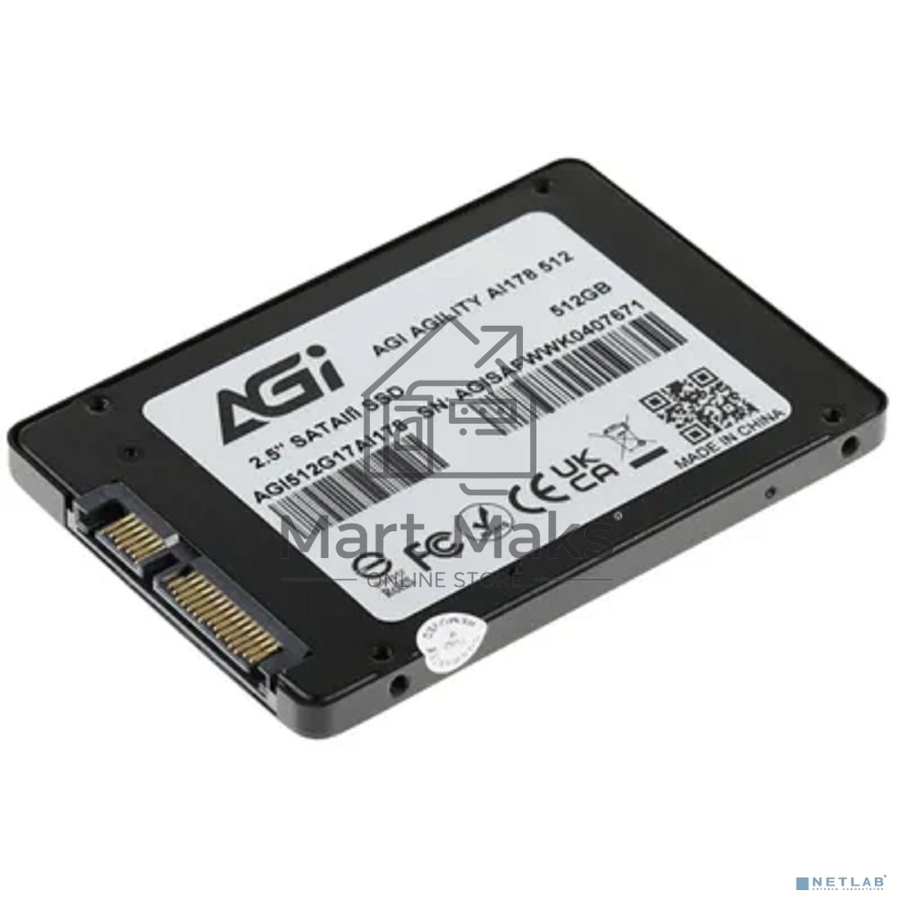 Накопитель SSD AGI 512GB AI178 Client SSD SATA 2.5