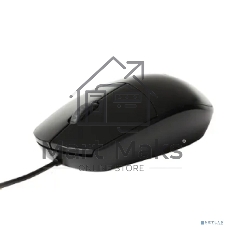Мышь проводная Rapoo N100 черный, 1600 dpi, USB, кнопки - 3