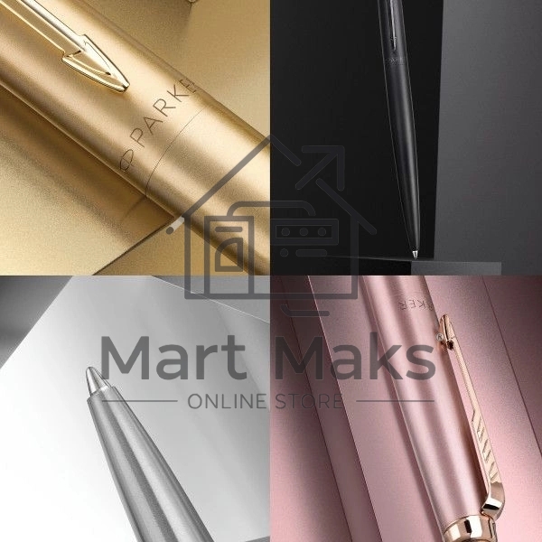 Ручка шариковая Parker Jotter Monochrome XL SE20 (CW2122756) Stainless Steel M, синие чернила, подарочная коробка