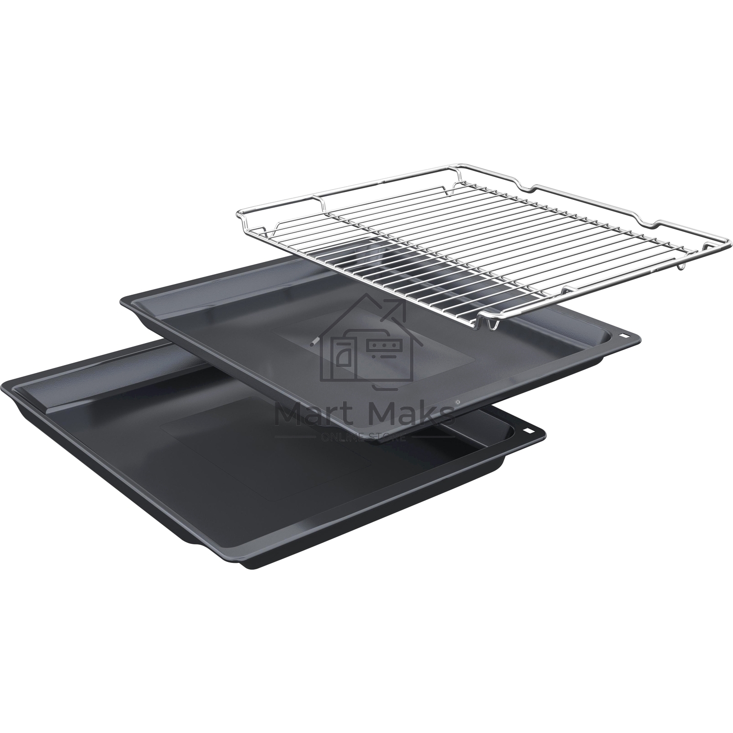 Духовой шкаф электрический Bosch HBG536EB3 черный