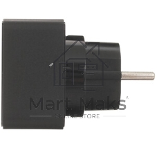 Умная розетка Yandex Matter EUBT Wi-Fi черный (YNDX-00540BLK)