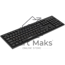Клавиатура проводная Gembird KB-8360U, USB, черный