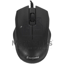 Мышь проводная ExeGate Professional Standard SH-9027 черный, 1000 dpi, USB, кнопки - 3