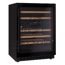 Винный шкаф LEX LWD6046BL dual zone 1-нокамерн. черный
