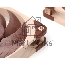 Вентилятор корпусной Noctua NF-A12x25 PWM, 120 мм, 450-2000 об/мин, 22.6 дБ, 4-pin PWM, без подсветки