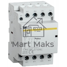 Контактор модульный КМ63-40М AC/DC IEK MKK21-63-40 IEK