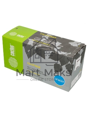 Картридж лазерный Cactus CS-CF362X желтый (9500 стр.) для HP CLJ M552dn/M553dn