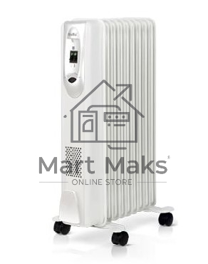 Масляный обогреватель Ballu Comfort BOH/CM-09WDN (9 секций) белый, 2000 Вт, 25 м2, термостат