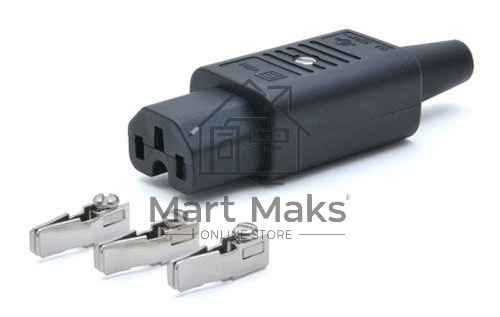 Вилка Lanmaster C13 LAN-IEC-320-C13
