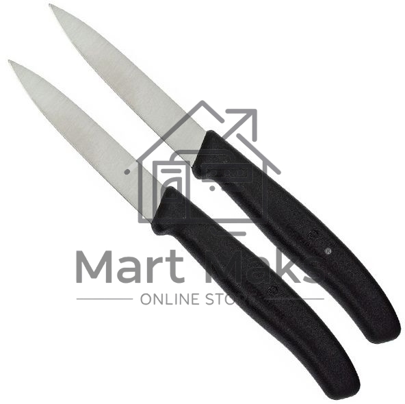 Набор ножей кухонных Victorinox Swiss Classic (6.7603.B) компл.:2шт черный блистер