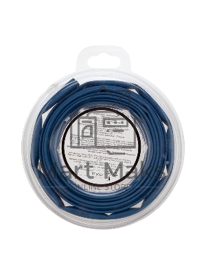 Трубка термоусаживаемая Rexant 6.0/3.0мм синяя. ролик 2.44 м