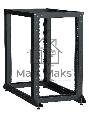 Стойка двухрамная ITK Linea LF05-33U61-2GM 33U 600ммX1000мм 700кг черный