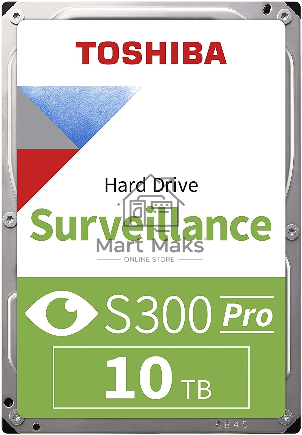 Жесткий диск Toshiba SATA-III 10Tb HDWT31AUZSVA Surveillance S300 (7200rpm) 256Mb 3.5