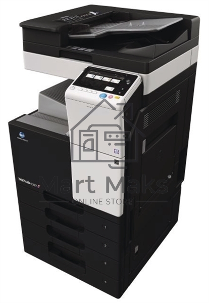 Аппарат монохромный Konica-Minolta bizhub 287 (МФУ) (необходимо добавить крышку/автоподатчик и тонер)