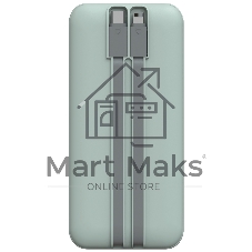 Портативный аккумулятор TOLT Lit KP228 Green, 20000mAh, 22,5W, fast charging and PD, green, CCC/ Powerbank TOLT Lit KP228 Green, 20000mAh, 22,5W, fast charging and PD, green, CCC