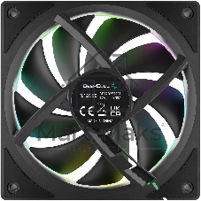 Вентилятор для корпуса Deepcool FL12R SE Reverse ARGb 120х120x25 черный 4-pin 28.67дБ (упак.:1шт) (R-FL12RSE-BKAPN1-G) Ret