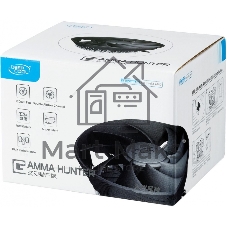 Кулер Deepcool GAMMA HUNTER серебристый/черный 120мм алюминий 1800rpm 21db 3-pin 95W 63.5мм