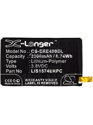Аккумулятор CameronSino CS-ERE400SL LIS1574ERPC для Sony Xperia E4 Dual 3.8V / 2300mAh / 8.74Wh