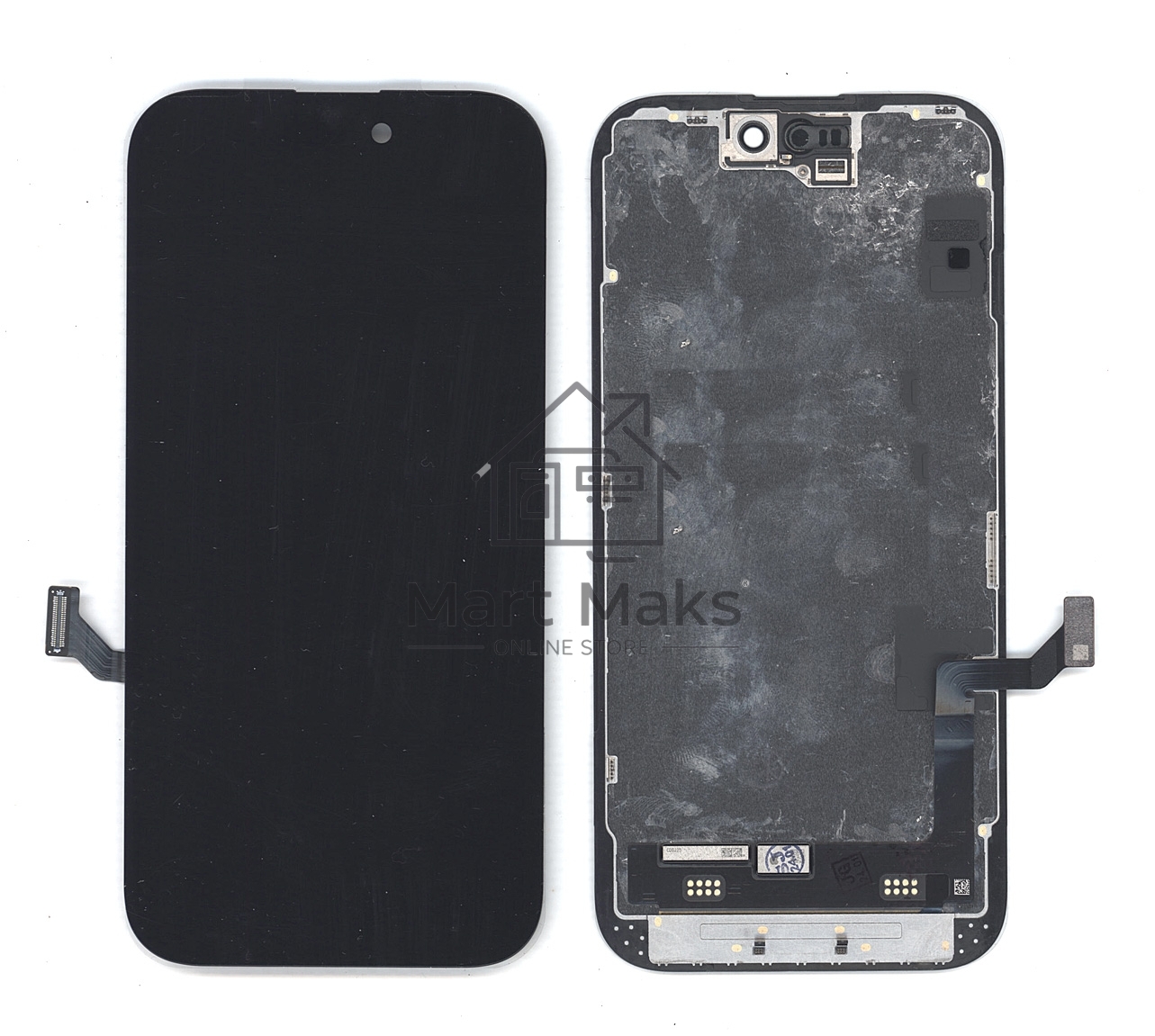 Дисплей (модуль) для Apple iPhone 15 в сборе с тачскрином, черный (OR)