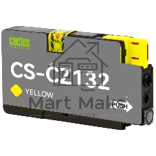 Картридж струйный Cactus CS-CZ132 №711 желтый (26 мл) для HP DesignJet T120/T520