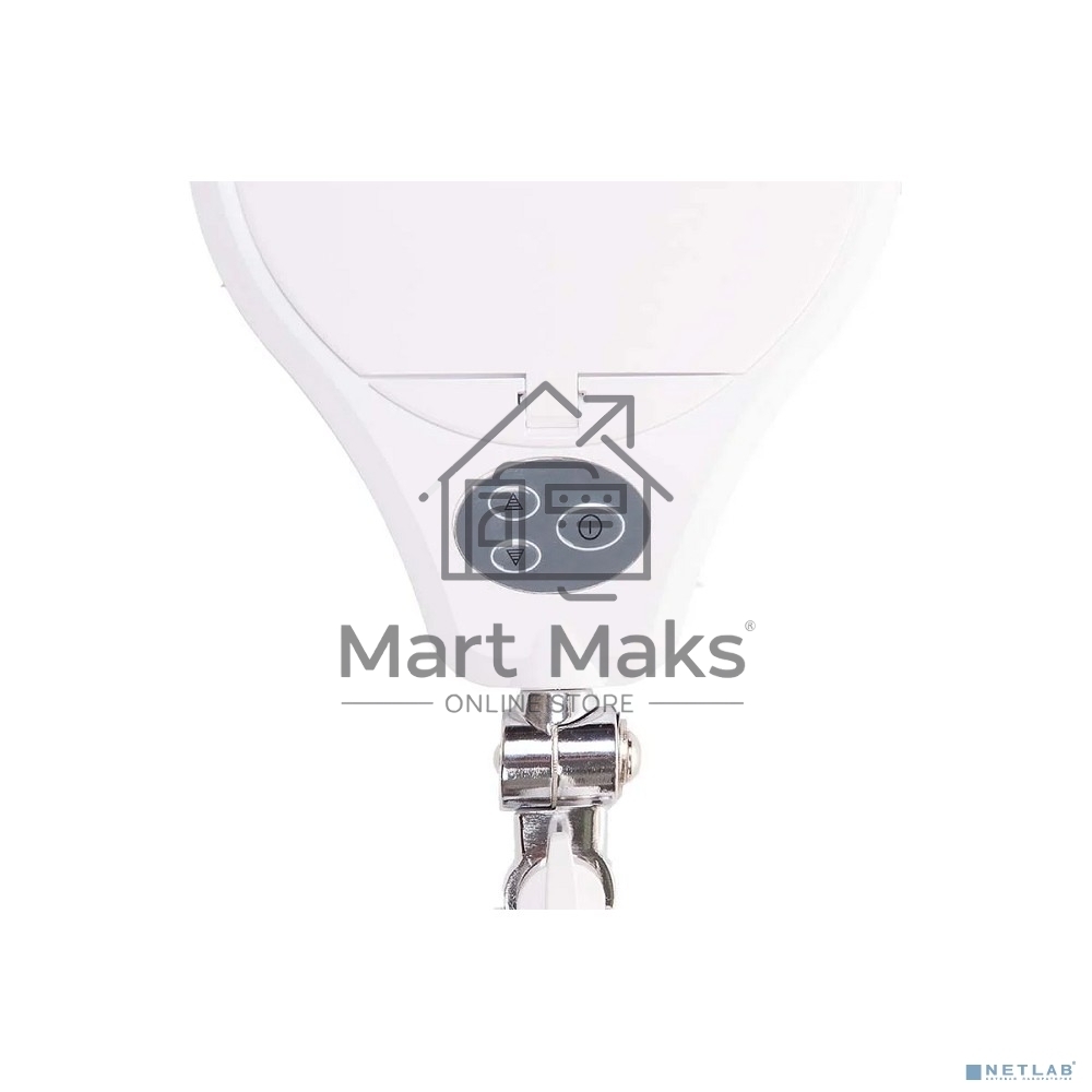 Лупа на струбцине Rexant, круглая, 5D, с подсветкой 72 SMD, сенсорный регулятор яркости, белая