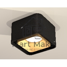 Светильник Ambrella Light XS7833004 SBK/SGD черный песок/золото песок MR16 GU5.3 (C7833, N7704)