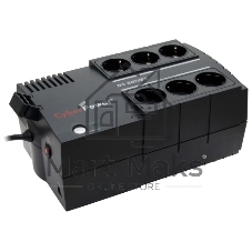 Источник бесперебойного питания CyberPower BS650E/650 ВА/390 Вт/8 х CEE 7 (евророзетка)