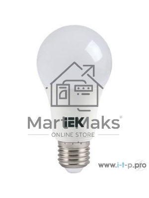 Лампа светодиодная ECO A60 11Вт грушевидная 3000К тепл. бел. E27 990лм 230-240В ИЭК LLE-A60-11-230-30-E27