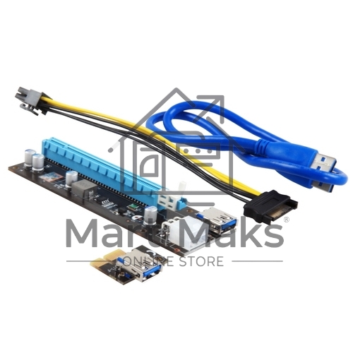 RISER CARD  MINING MAXI for GPU 250W+, OEM