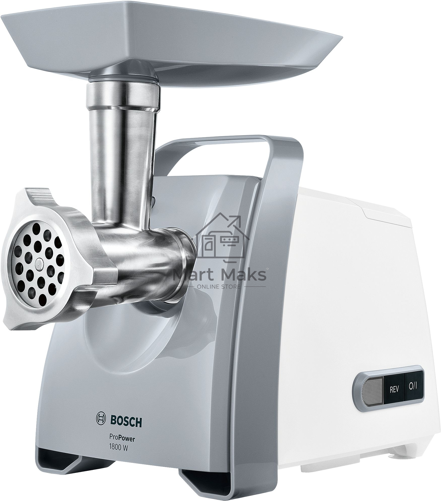 Мясорубка Bosch ProPower MFW66020 1800Вт белый/серый