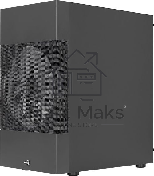 Компьютерный корпус Aerocool / Formula Atomic Lite-G-BK-v2 черный без БП mATX 1x120mm 2xUSB2.0 1xUSB3.0 audio