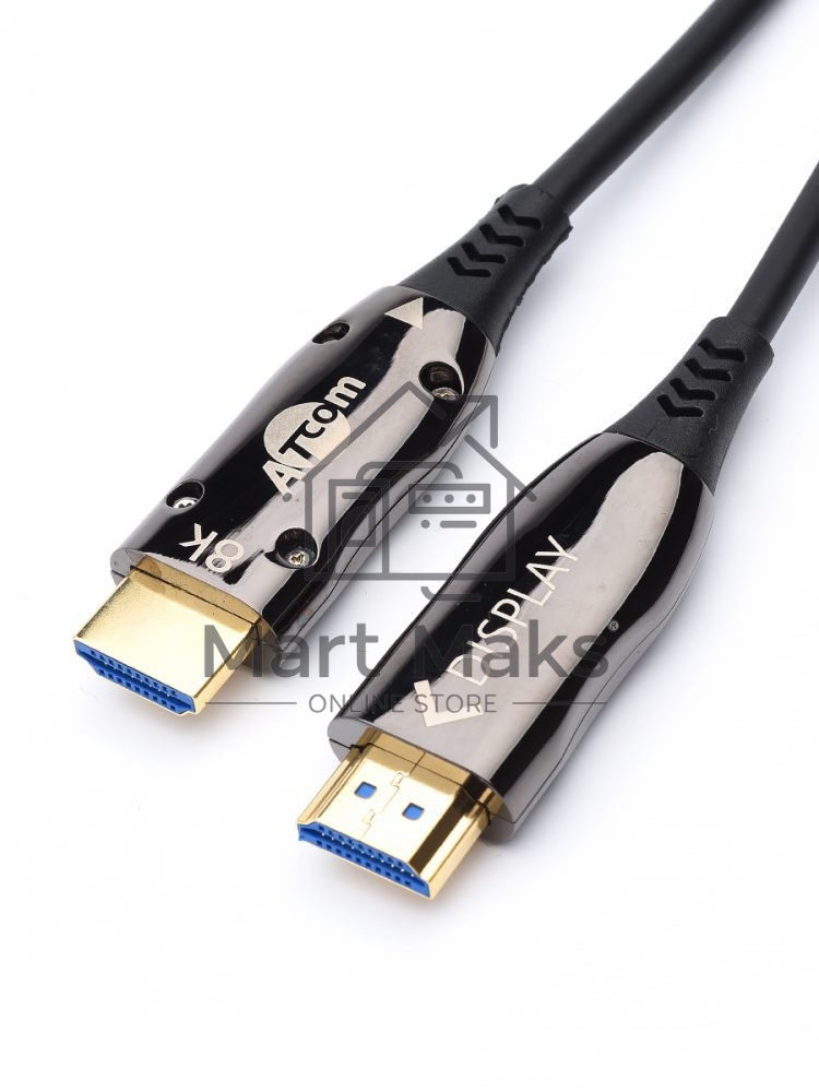 Кабель HDMI 15 м (HIGH speed, Metal gold, Optical) 8K VER 2.1 Кабель HDMI 15 м (HIGH speed, Metal gold, Optical) 8K VER 2.1