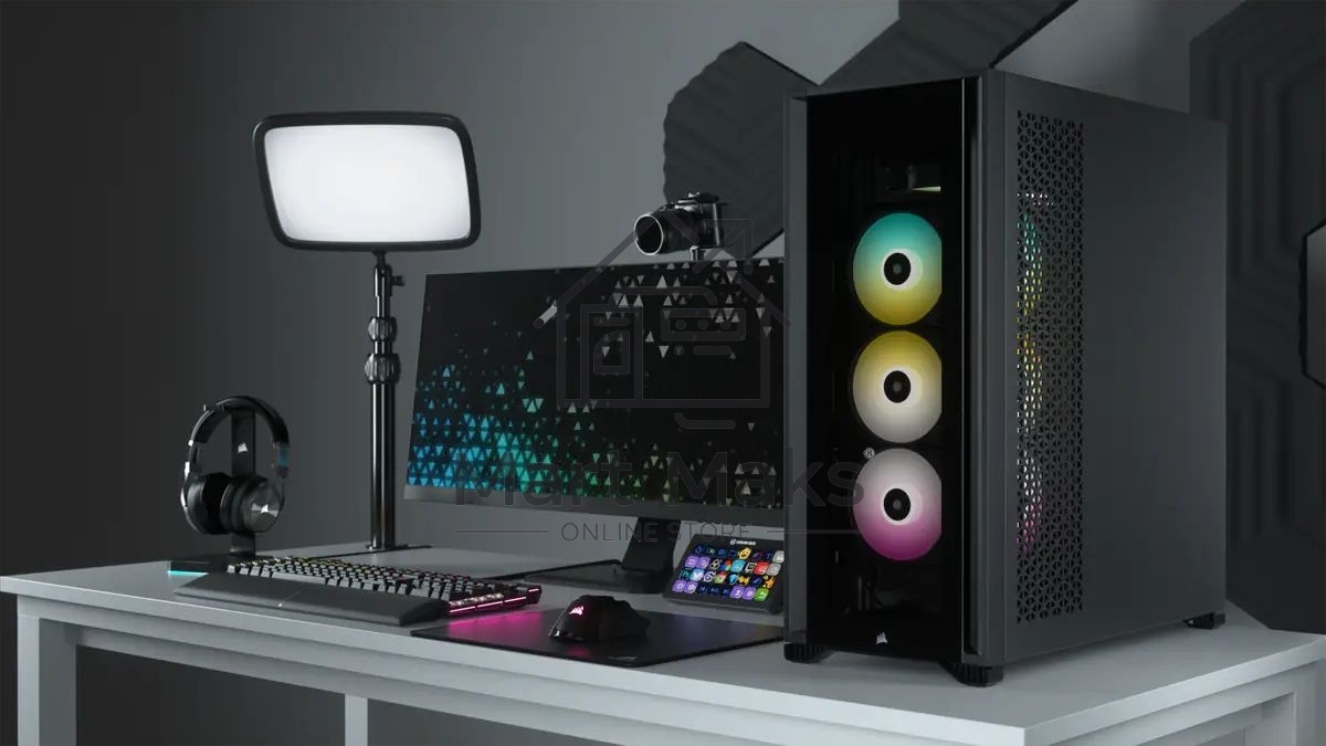 Компьютерный корпус Corsair iCUE 7000X RGB CC-9011226-WW Full-Tower ATX, black,Tempered Glass (639435)
