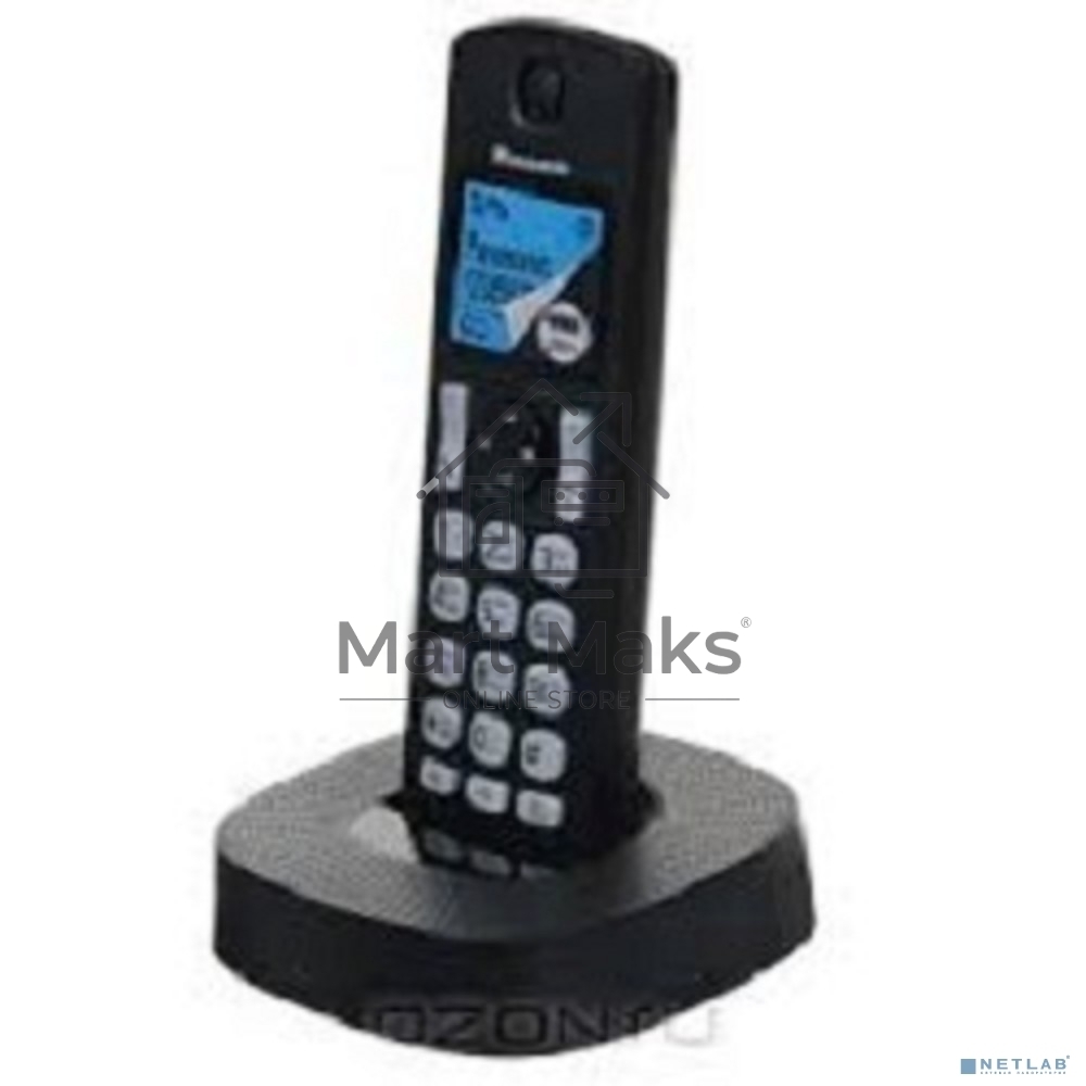 Телефон беспроводной (DECT) Panasonic KX-TGC310RU1 черный АОН