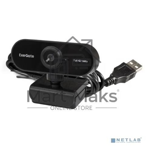 Веб-камера ExeGate Stream C925 Wide FullHD T-Tripod