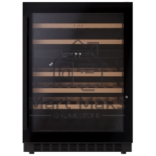 Винный шкаф LEX LWD6046BL dual zone 1-нокамерн. черный