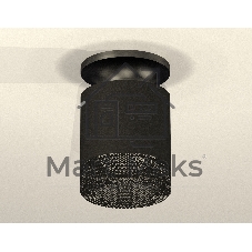 Светильник Ambrella Light XS7402064  SBK/PBK/BK черный песок/черный полированный/тонированный MR16 GU5.3 (N7926, C7402, N7192)