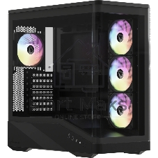 Компьютерный корпус Formula V Line Crystal U9 PA Black, ATX, TYPE-C*1, USB3.0*2, Curved Glass, SIDE 3x PERFORMANCE ARGB, REAR 1x PERFORMANCE ARGB