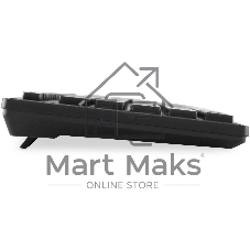 Комплект клавиатура+мышь Oklick S255W беспроводной, USB, 1200 DPI, чёрный