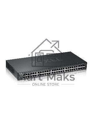 Гибридный L2 коммутатор Zyxel NebulaFlex Pro GS2210-50, rack 19
