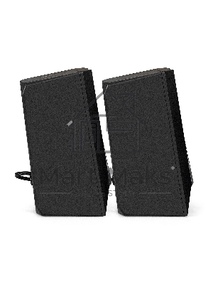 Акустическая система 2.0 ExeGate EX289688RUS Accord 240 (питание USB, 2х3Вт (6Вт RMS), 60-20000Гц, черный, RGb подсветка)