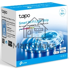 Лента светодиодная умная Wi-Fi Tapo Smart Light Strip 5m, cut to size every 10cm, one adapter, one controller